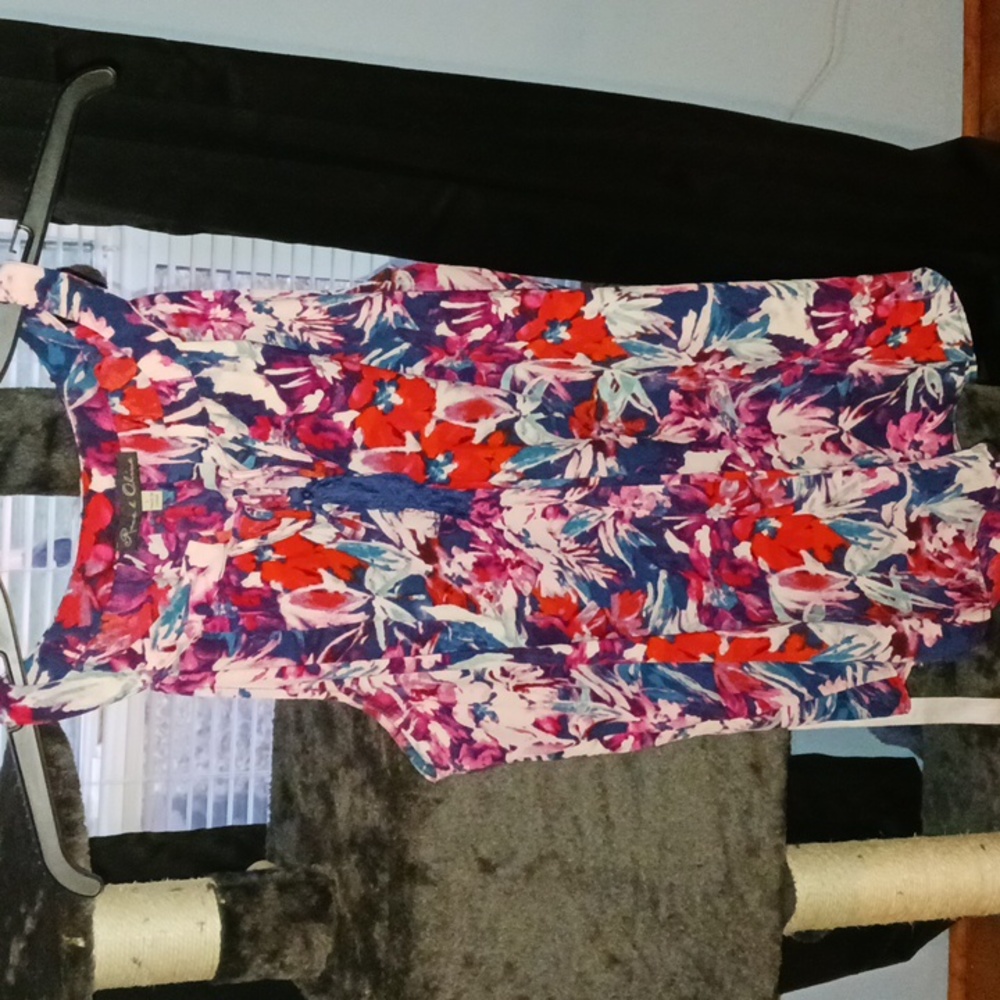 Cute tropical tank top